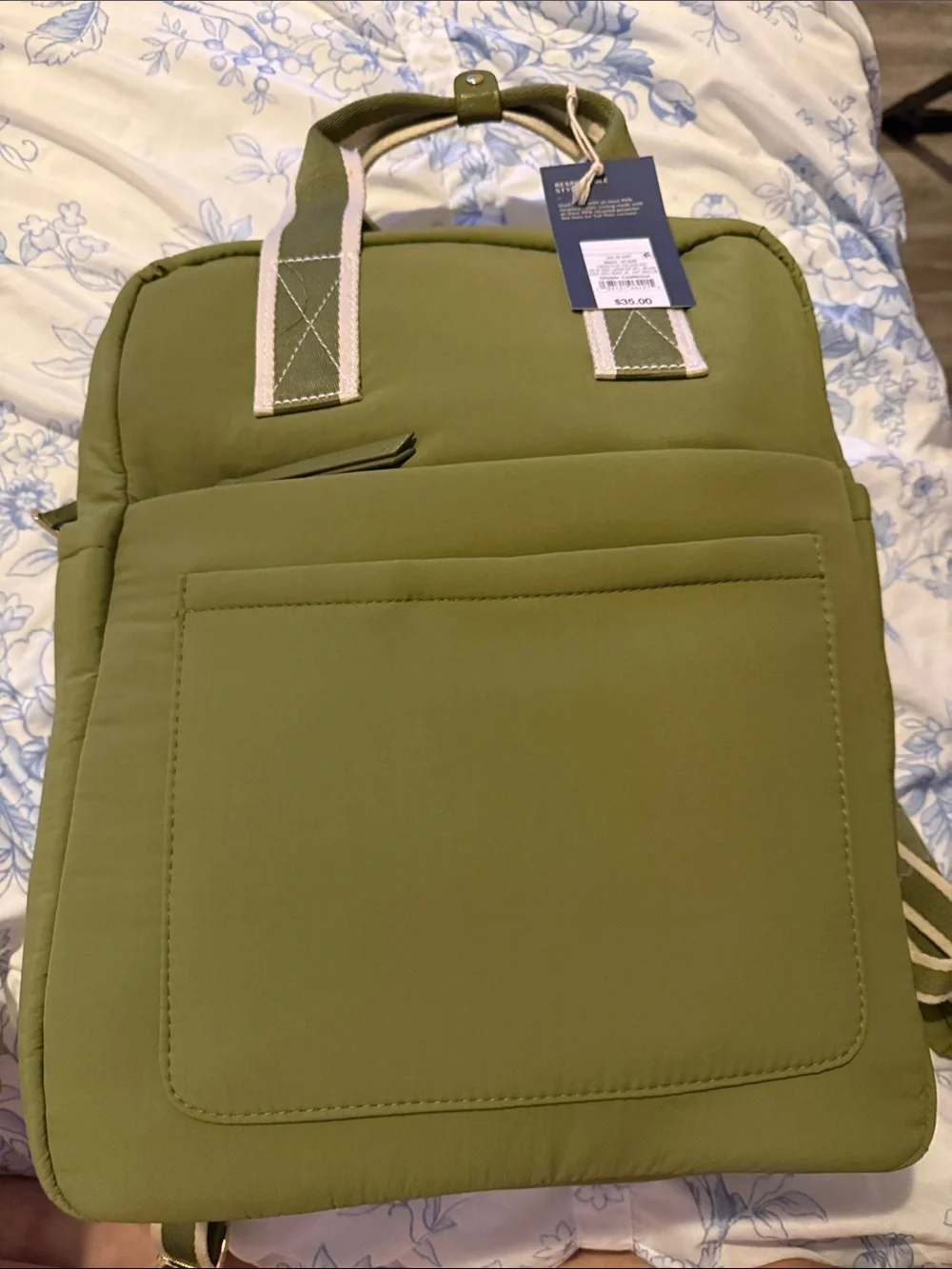 Universal Thread olive green backpack with laptop pocket